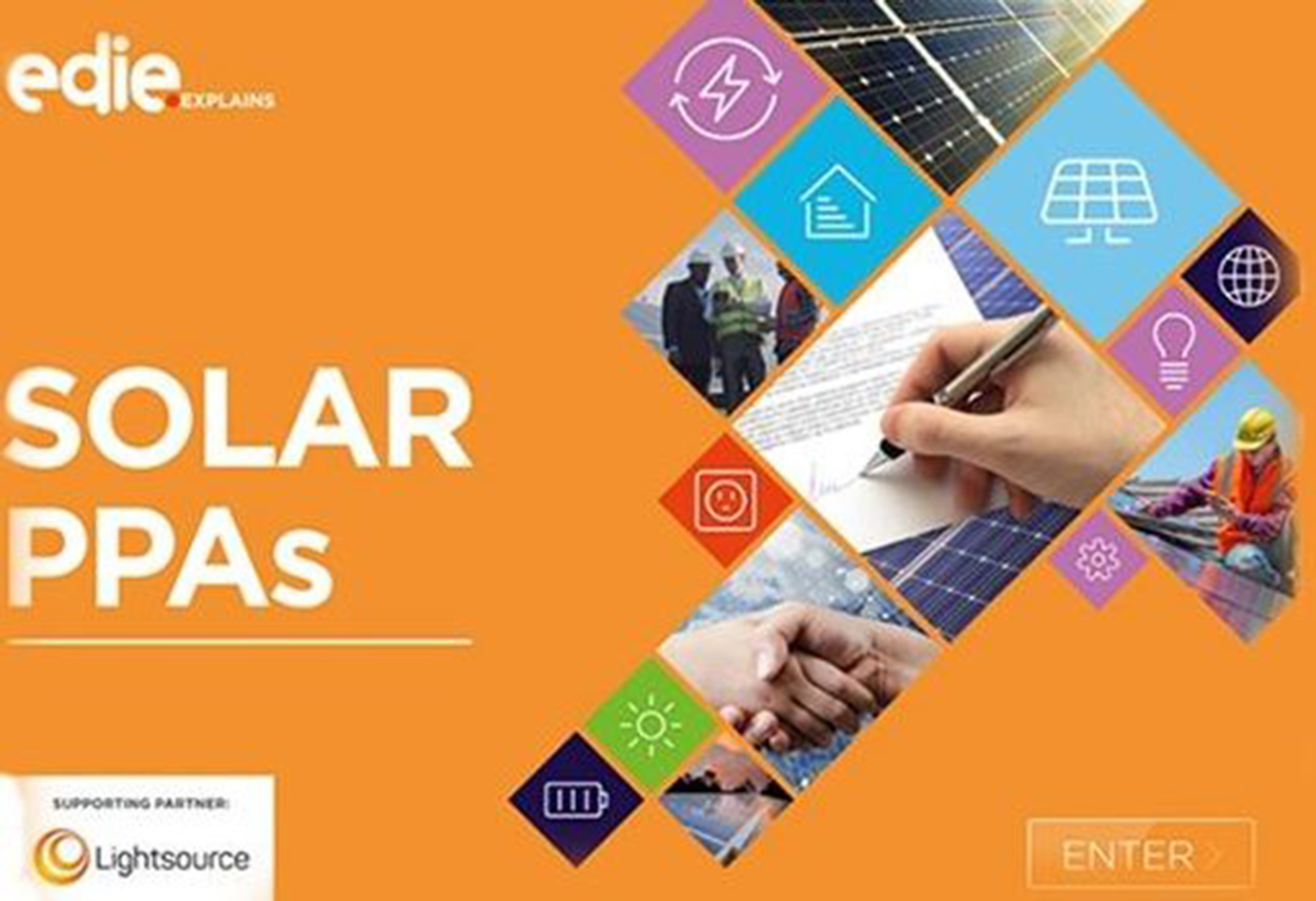 Lightsource Sponsors Edie Explains Solar PPA Guide | Lightsource Bp