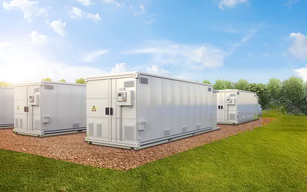 Battery Energy Storage System mock up graphic